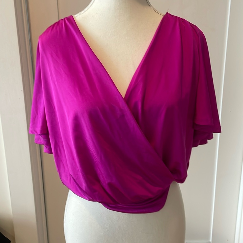 Express bodysuit hot pink